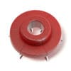 Red Leather Waiting Sofa 3D Model
