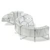 Red Fabric Waiting Sofa 3D Model