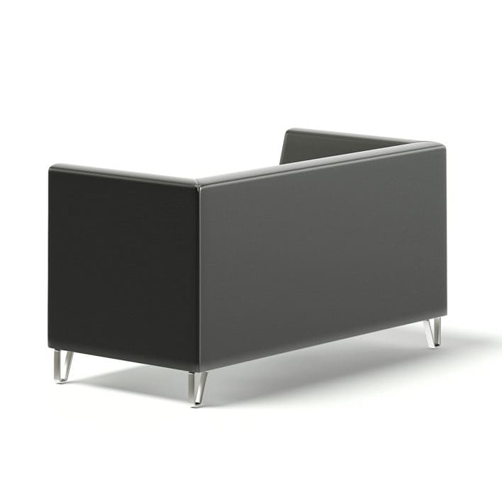 Black Sofa 3D Model