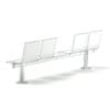 Black Waiting Chairs 3D Model