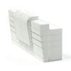Grey Reception Desk 3D Model
