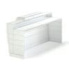 Grey Reception Desk 3D Model