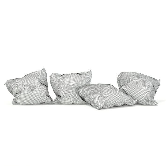 Decorative Pillows 3D Model