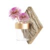 Wall Hanging Flask with Flower 3D Model