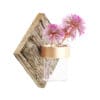 Wall Hanging Flask with Flower 3D Model