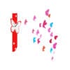Butterfly Wall Decorations 3D Model