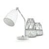 Golden Lamp and Decoration Vases 3D Model
