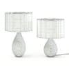 Two Glass Table Lamps 3D Model