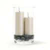 Candlesticks in Glass Vase 3D Model