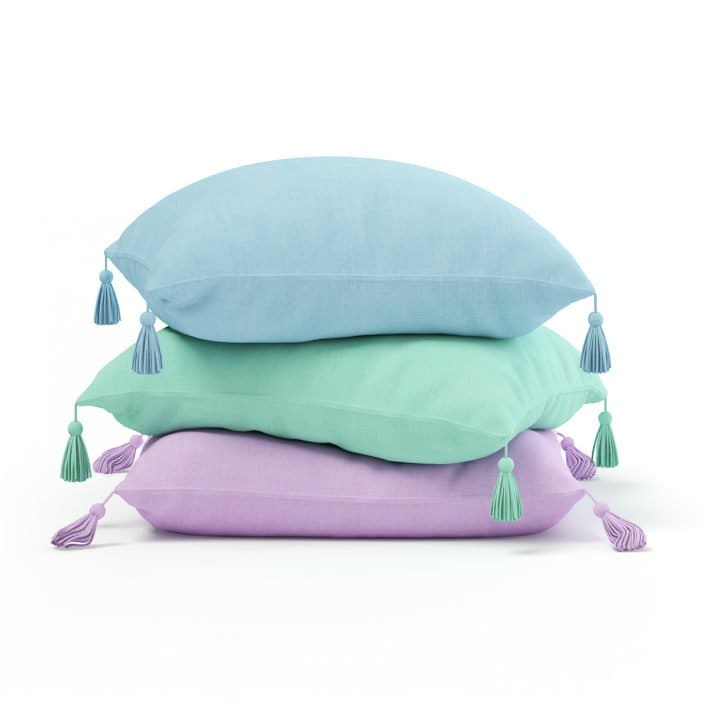 Three Pillows 3D Model