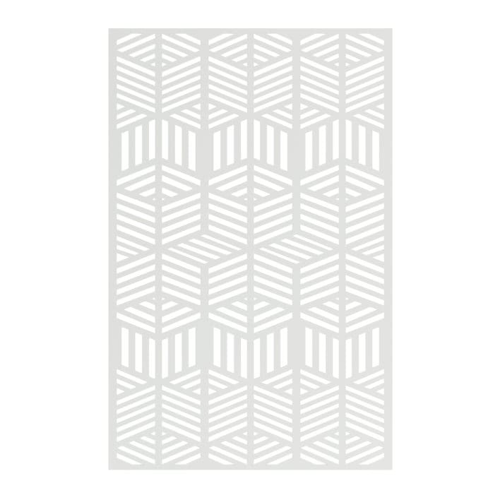 White Wall Panel 3D Model (10421)