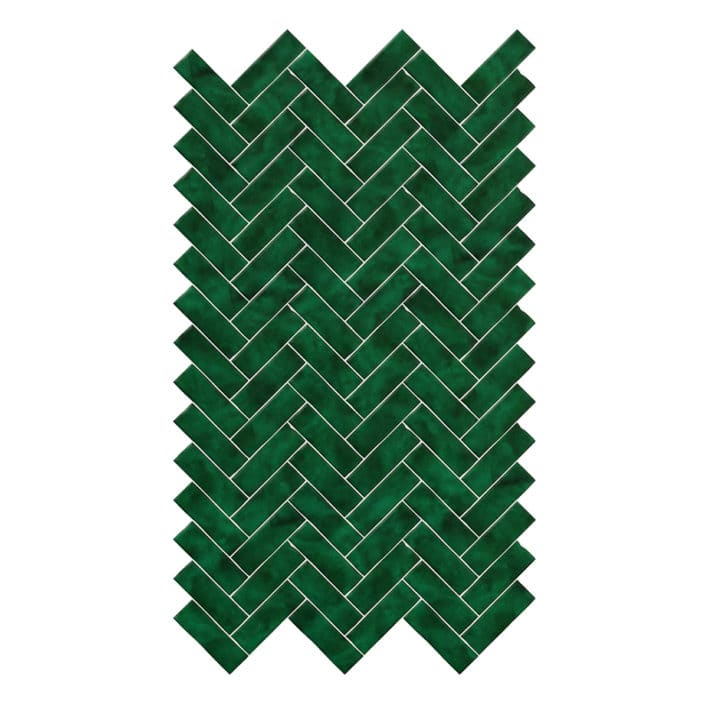 Small Green Wall Panels 3D Model (10424)