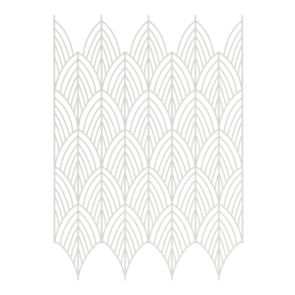 White wall frame 3d model