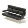 Rectangular Black Sofa 3D Model (10605) - Image 5
