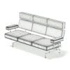 Rectangular Black Sofa 3D Model (10605) - Image 6