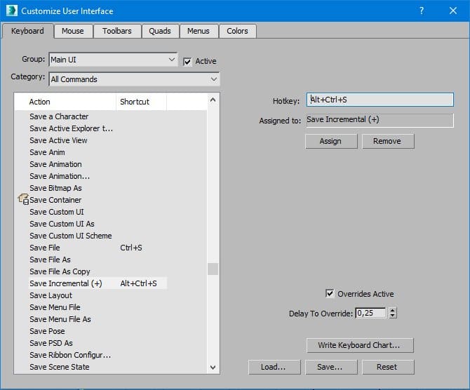 Setting up your Workspace and Keyboard Shortcuts