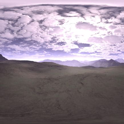 Before Noon Desert HDRI Sky