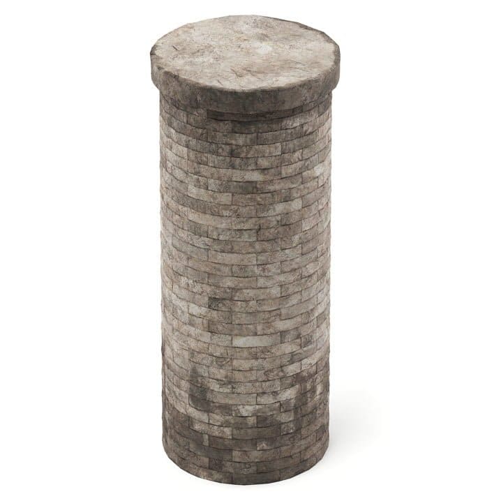 Brick Pillar 3D Model