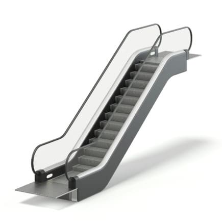 Short Escalator 3D Model