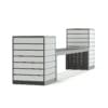 Bench with Recycle Bin 3D Model (10729) - Image 3