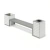Bench with Recycle Bin 3D Model (10729) - Image 5