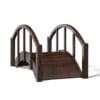 Small Dark Wooden Bridge 3D Model (10812) - Image 3