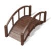 Small Dark Wooden Bridge 3D Model (10812) - Image 5