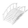 Small Dark Wooden Bridge 3D Model (10812) - Image 6