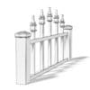 Wooden Fence 3D Model (10815) - Image 4