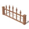 Wooden Fence 3D Model (10815) - Image 5