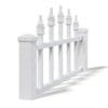 White Wooden Fence 3D Model (10817) - Image 3