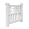 White Wooden Fence 3D Model (10820) - Image 3
