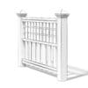 Dark Wooden Fence 3D Model (10821) - Image 4