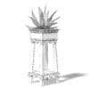 Aloe in Wooden Planter 3D Model (10825) - Image 2