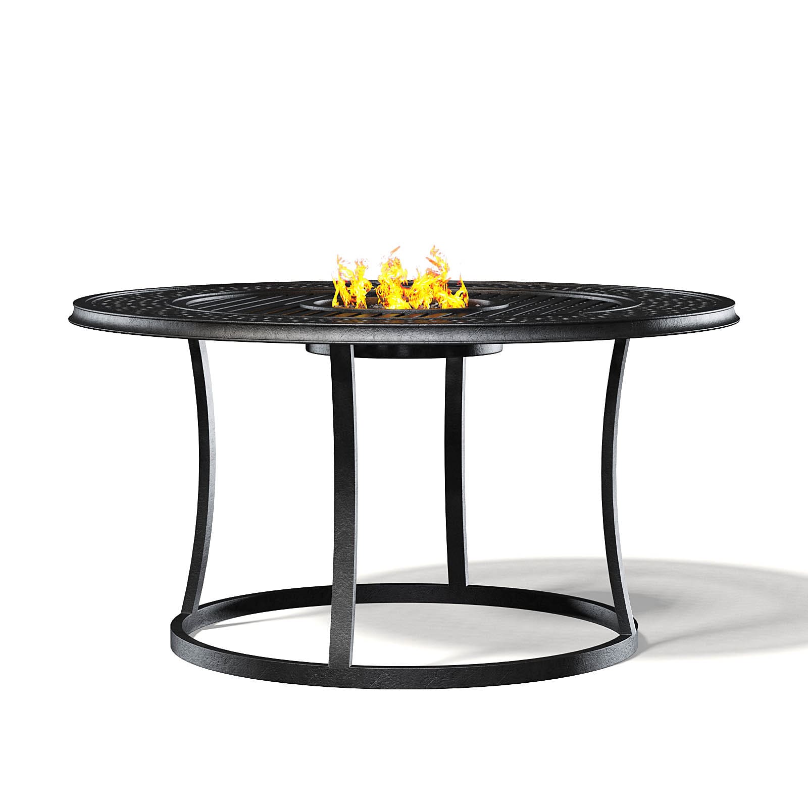 Barbecue Table 3d Model