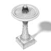 Old Metal Fountain 3D Model (10840) - Image 6