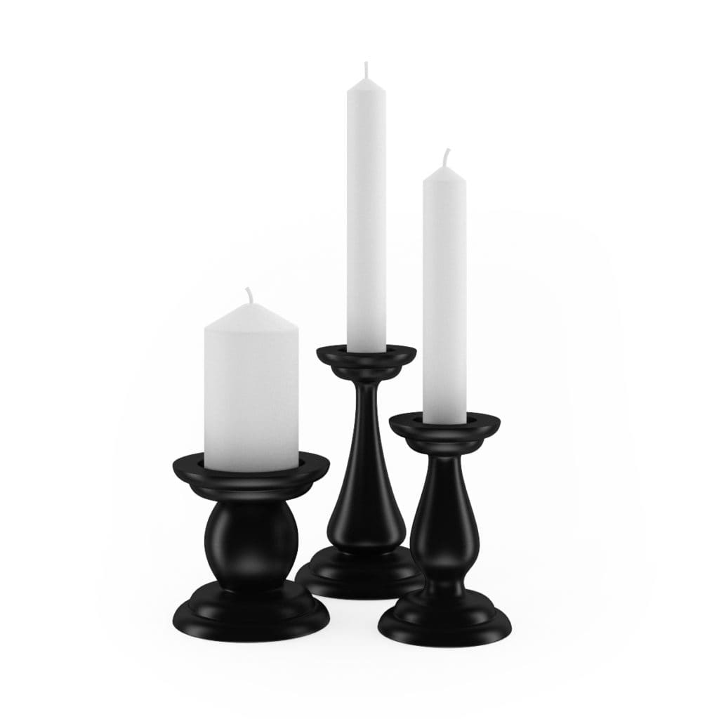 Black Candlesticks
