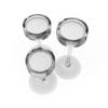 Glass Candlesticks - Image 3