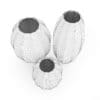 Black Vases Set - Image 4