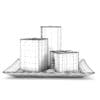 Purple-white Candles - Image 2
