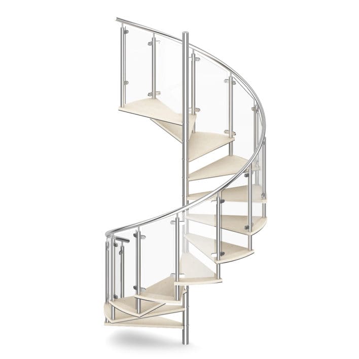 Wooden Spiral Stairs 4