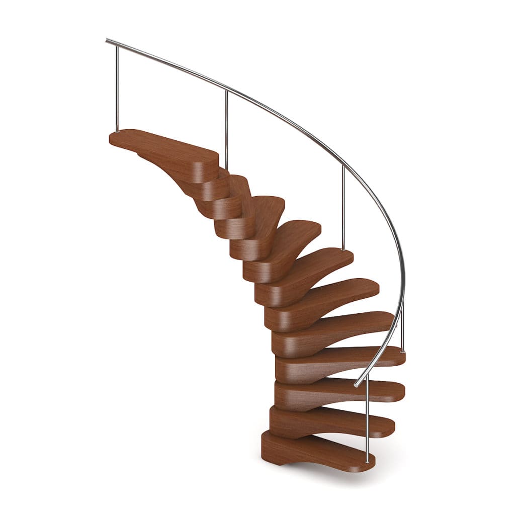 Wooden Spiral Stairs 5