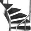Black Metal Spiral Stairs - Image 3