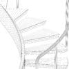 Black Metal Spiral Stairs - Image 4
