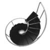 Black Metal Spiral Stairs - Image 5