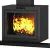 Wall Fireplace with Shelf - Image 3