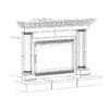 Classic Stone Fireplace - Image 4