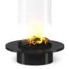 Round Metal Fireplace 3 - Image 3