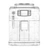 Black Espresso Coffee Machine - Image 2