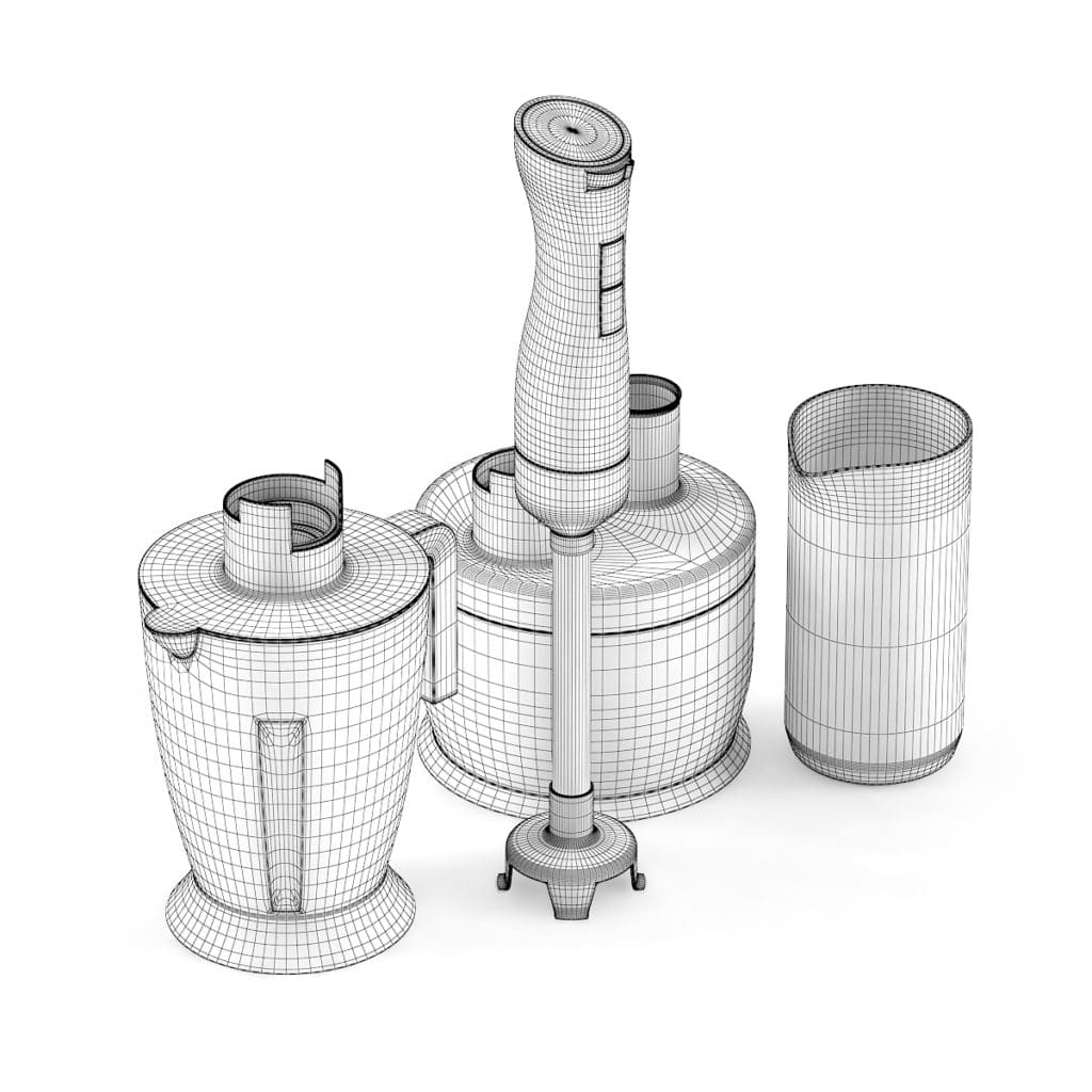 Immersion Blender with accessories